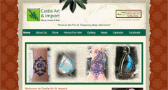Desktop Screenshot of castleart.com