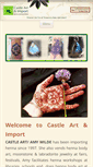 Mobile Screenshot of castleart.com